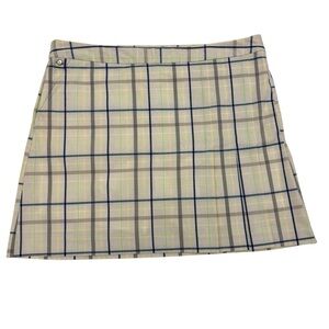 Izod Golf Skort Perform X Stretch Cool Sz 12 Pleated Mesh Pockets